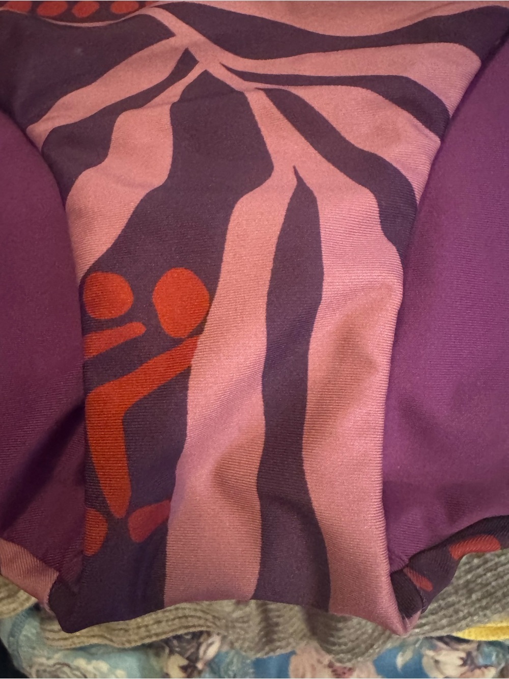 Hermoza two piece swimsuit Polynesian leaf print brand new with tags only tried - Picture 7 of 16